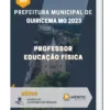 Apostila Professor Educação Física Prefeitura de Guiricema MG 2023