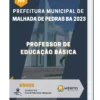Apostila Professor de Educação Básica Prefeitura de Malhada de Pedras BA 2023