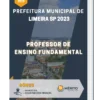 Apostila Professor de Ensino Fundamental Prefeitura de Limeira SP 2023