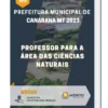Apostila Professor para a Área das Ciências Naturais Prefeitura de Canarana MT 2023