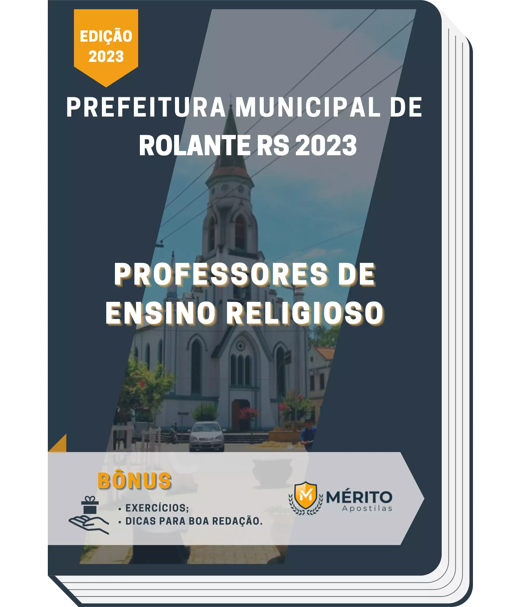 Apostila Professores de Ensino Religioso Prefeitura de Rolante RS 2023