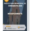 Apostila Recepcionista Prefeitura de Condado PE 2023