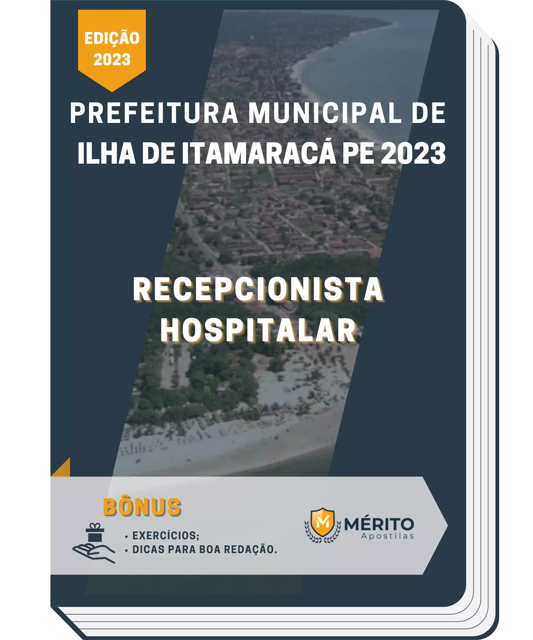 Apostila Recepcionista Hospitalar Prefeitura de Ilha de Itamaracá PE 2023