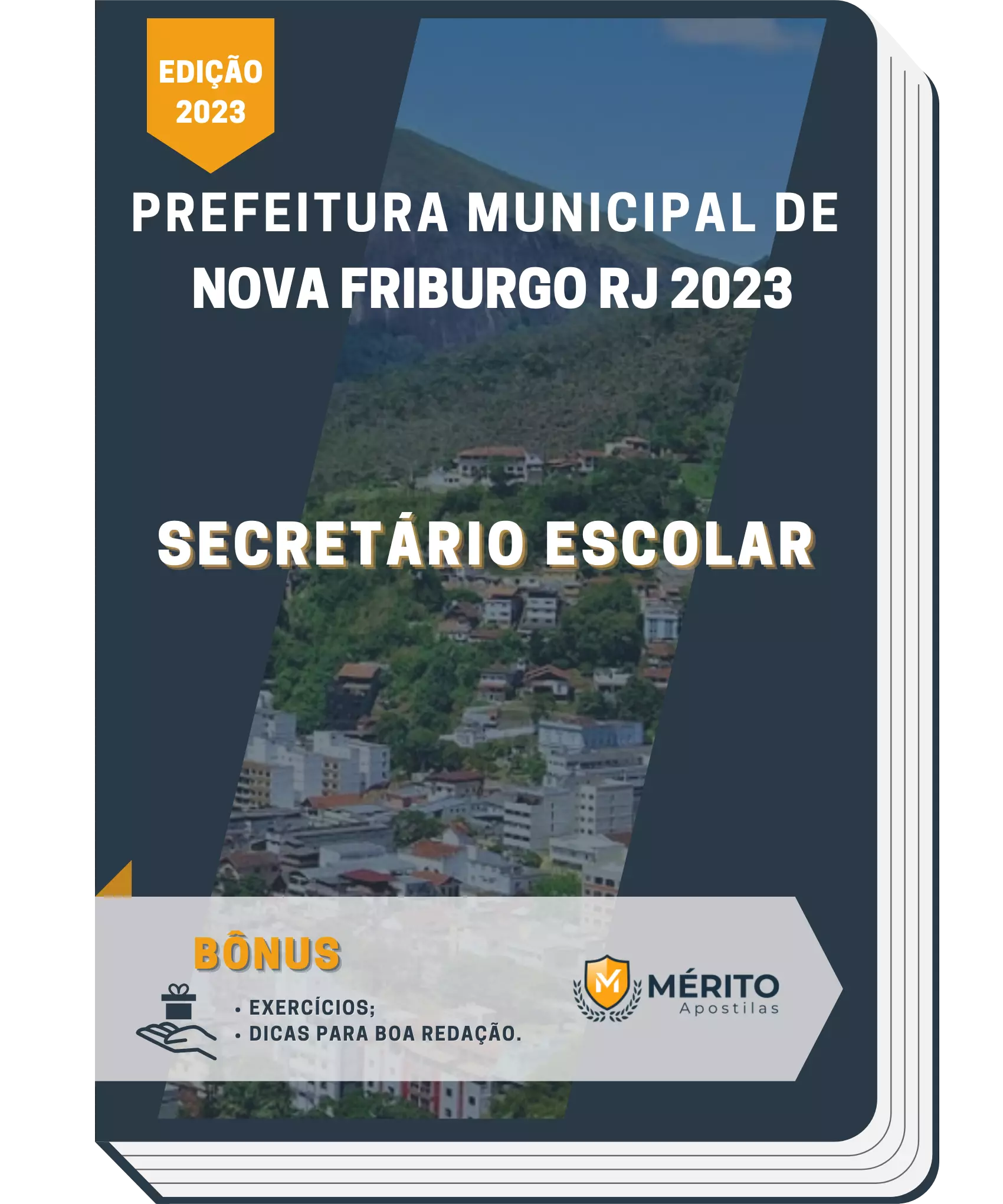 Apostila Secretário Escolar Prefeitura de Nova Friburgo RJ 2023