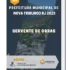 Apostila Servente De Obras Prefeitura de Nova Friburgo RJ 2023