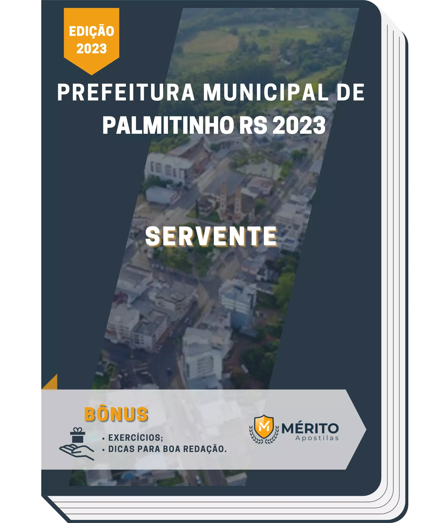 Apostila Servente Prefeitura de Palmitinho RS 2023