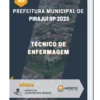 Apostila Técnico De Enfermagem Prefeitura de Pirajuí SP 2023
