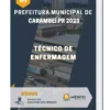 Apostila Técnico De Enfermagem Prefeitura de Carambeí PR 2023