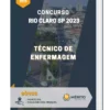 Apostila Técnico de Enfermagem Concurso Rio Claro SP 2023