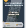 Apostila Técnico de Enfermagem Prefeitura de São Gabriel da Palha ES 2023