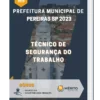 Apostila Técnico de Segurança do Trabalho Prefeitura de Pereiras SP 2023