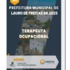 Apostila Terapeuta Ocupacional Prefeitura de Lauro de Freitas BA 2023