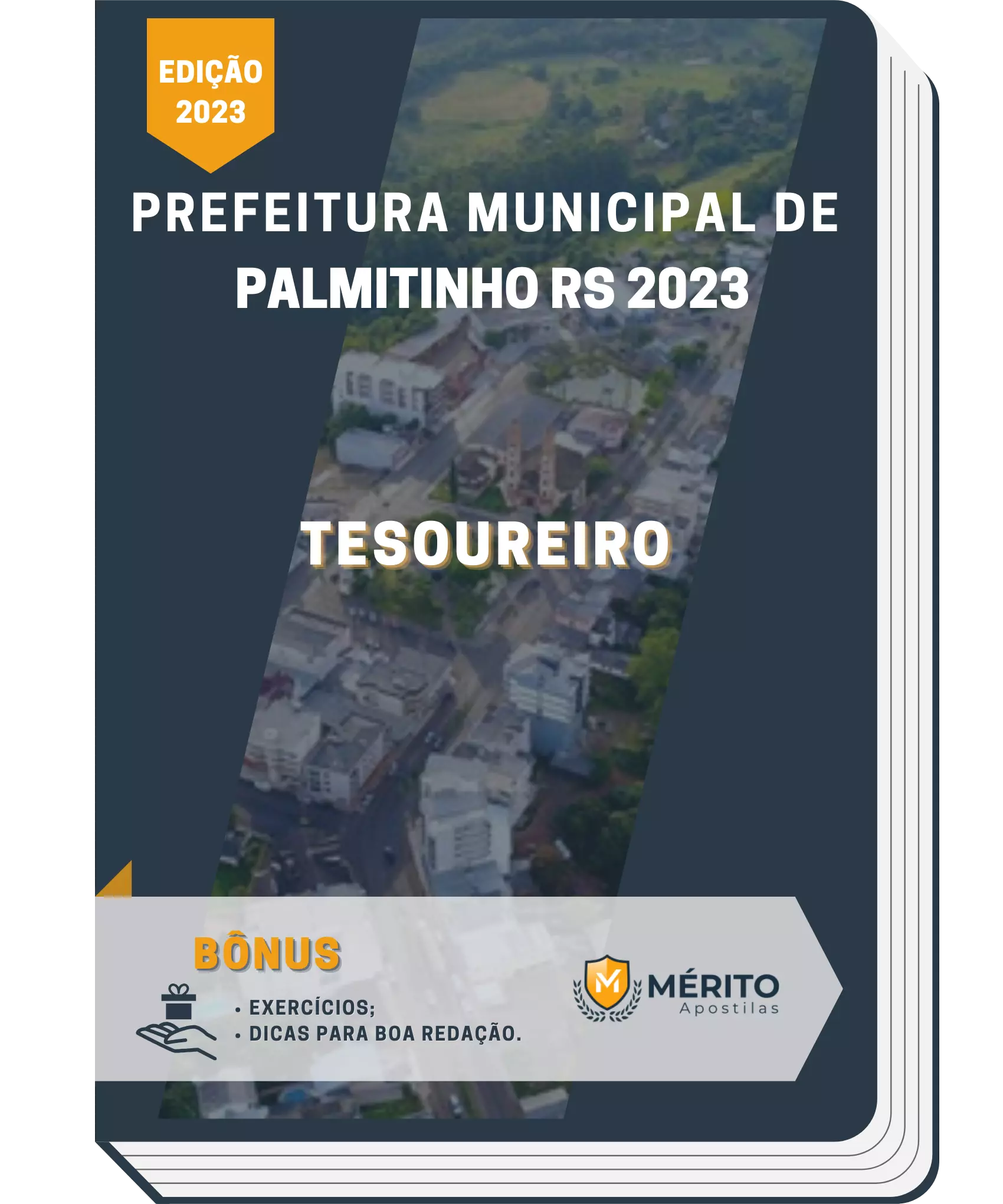 Apostila Tesoureiro Prefeitura de Palmitinho RS 2023