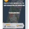 Apostila Tesoureiro Prefeitura de São Sebastião do Oeste MG