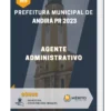 Apostila Agente Administrativo Prefeitura de Andirá PR 2023