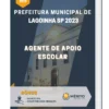 Apostila Agente De Apoio Escolar Prefeitura de Lagoinha SP 2023