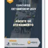 Apostila Agente De Atendimento Concurso CET Santos SP 2023