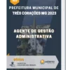 Apostila Agente De Gestão Administrativa Prefeitura de Três Corações MG 2023