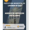 Apostila Agente De Serviços Escolares Prefeitura de Lagoinha SP 2023
