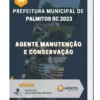 Apostila Agente Manutenção e Conservação Prefeitura de Palmitos SC 2023