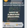 Apostila Agente de Alimentação Educacional Prefeitura de Santa Rita do Trivelato MT 2023