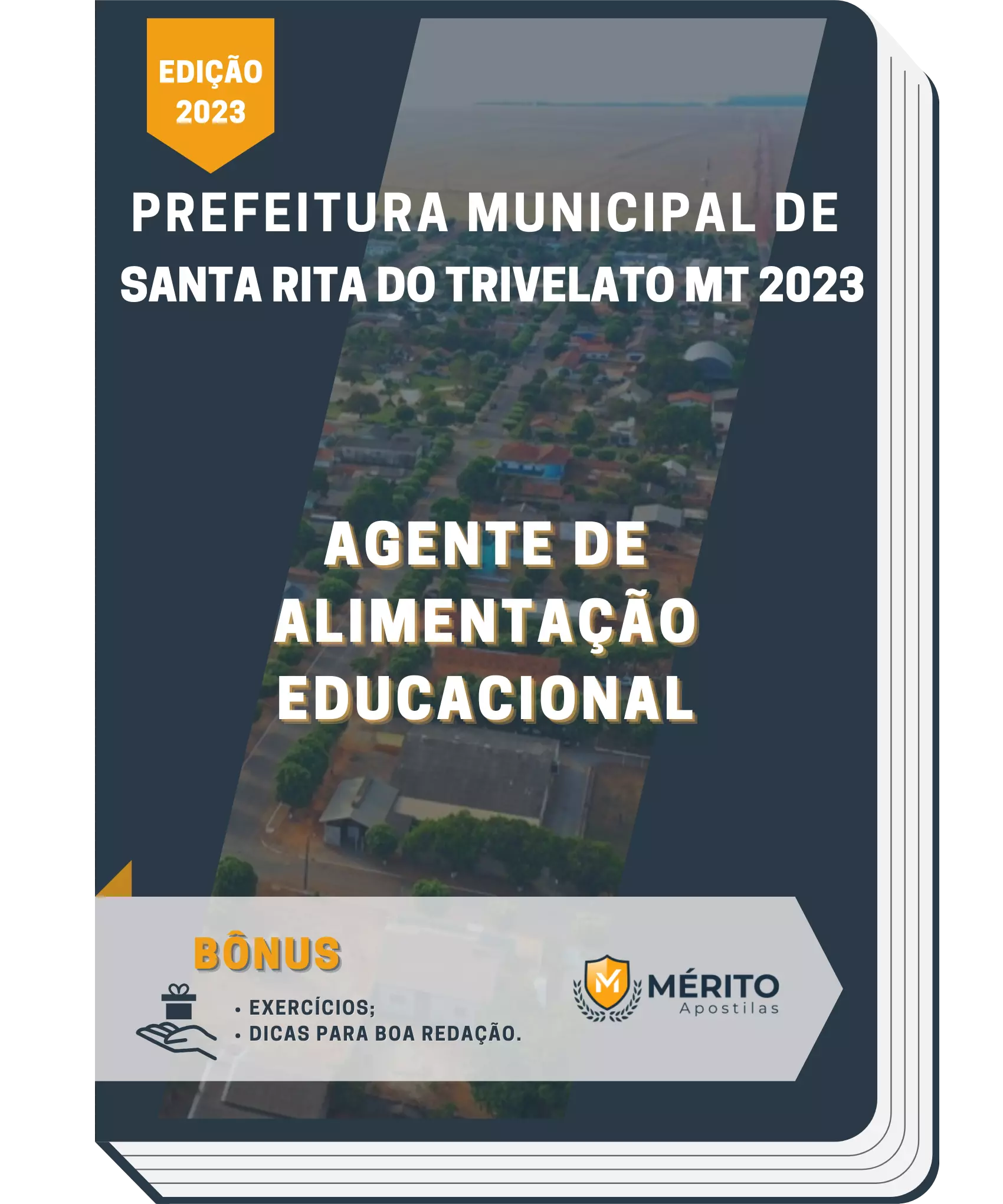 Apostila Agente de Alimentação Educacional Prefeitura de Santa Rita do Trivelato MT 2023