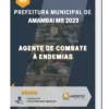 Apostila Agente de Combate à Endemias Prefeitura de Amambai MS 2023