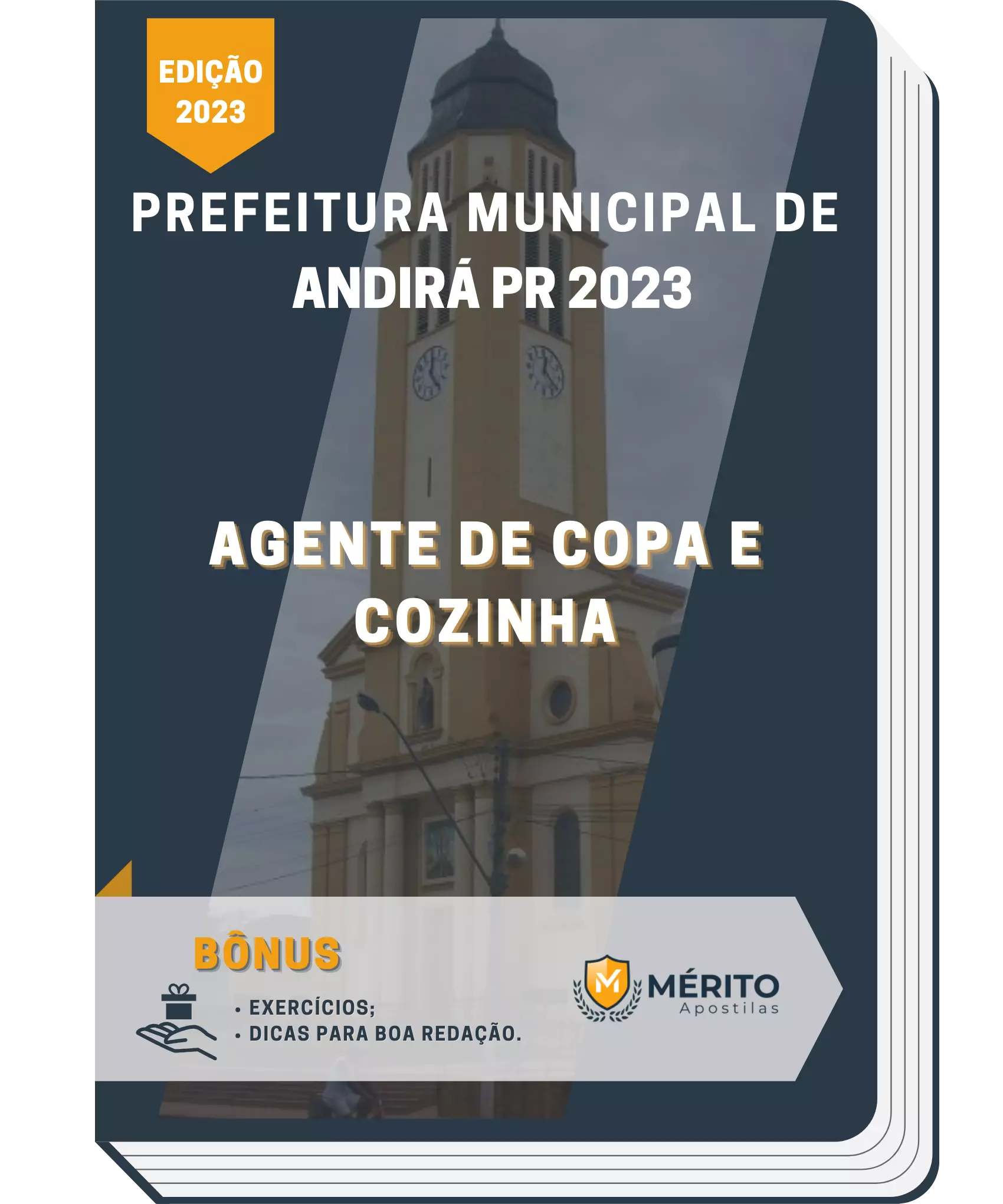 Apostila Agente de Copa e Cozinha Prefeitura de Andirá PR 2023