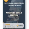 Apostila Agente de Copa e Limpeza Prefeitura de Luzerna SC 2023