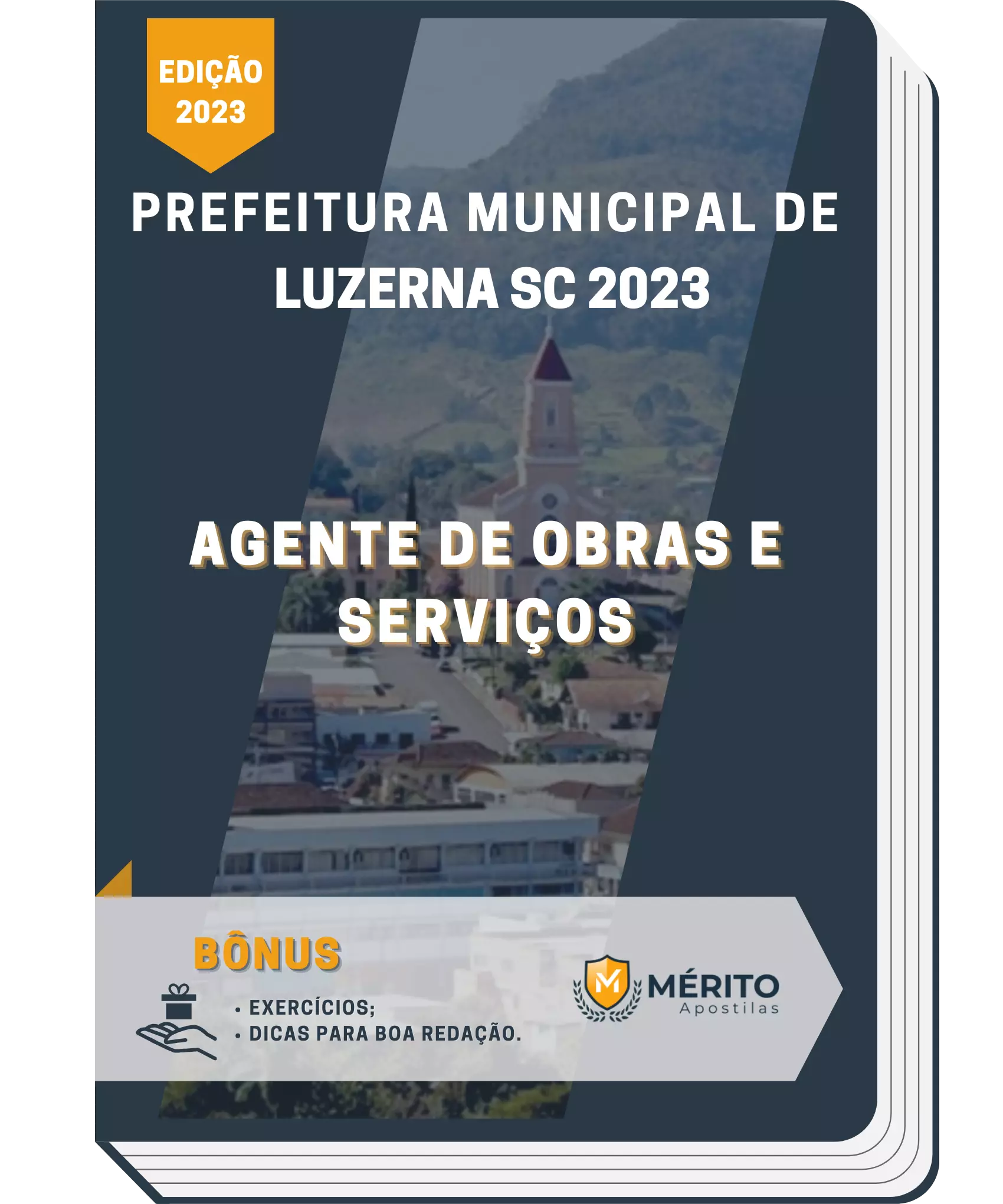 Apostila Agente de Obras e Serviços Prefeitura de Luzerna SC 2023