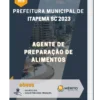 Apostila Agente de Preparação de Alimentos Prefeitura de Itapema SC 2023