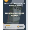 Apostila Agente de Serviços Gerais Prefeitura de Rodeio SC 2023