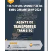 Apostila Agente de Transporte e Trânsito Prefeitura de Embu das Artes SP 2023