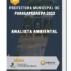 Apostila Analista Ambiental Prefeitura de Parauapebas PA 2023