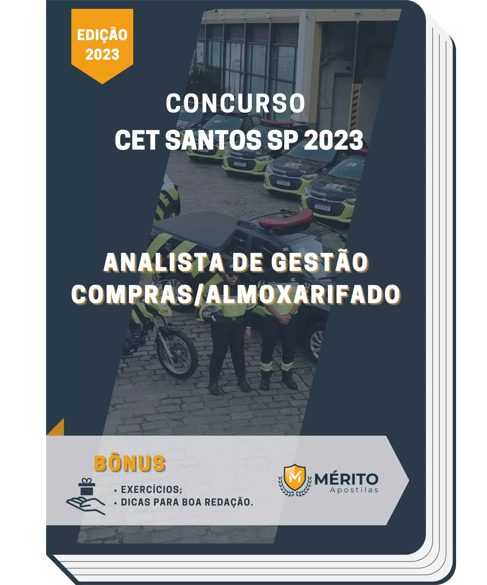 Apostila Analista De Gestão Compras Almoxarifado Concurso CET Santos SP 2023