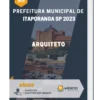 Apostila Arquiteto Prefeitura de Itaporanga SP 2023