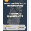 Apostila Assistente Administrativo Prefeitura de Monte Mor SP 2023