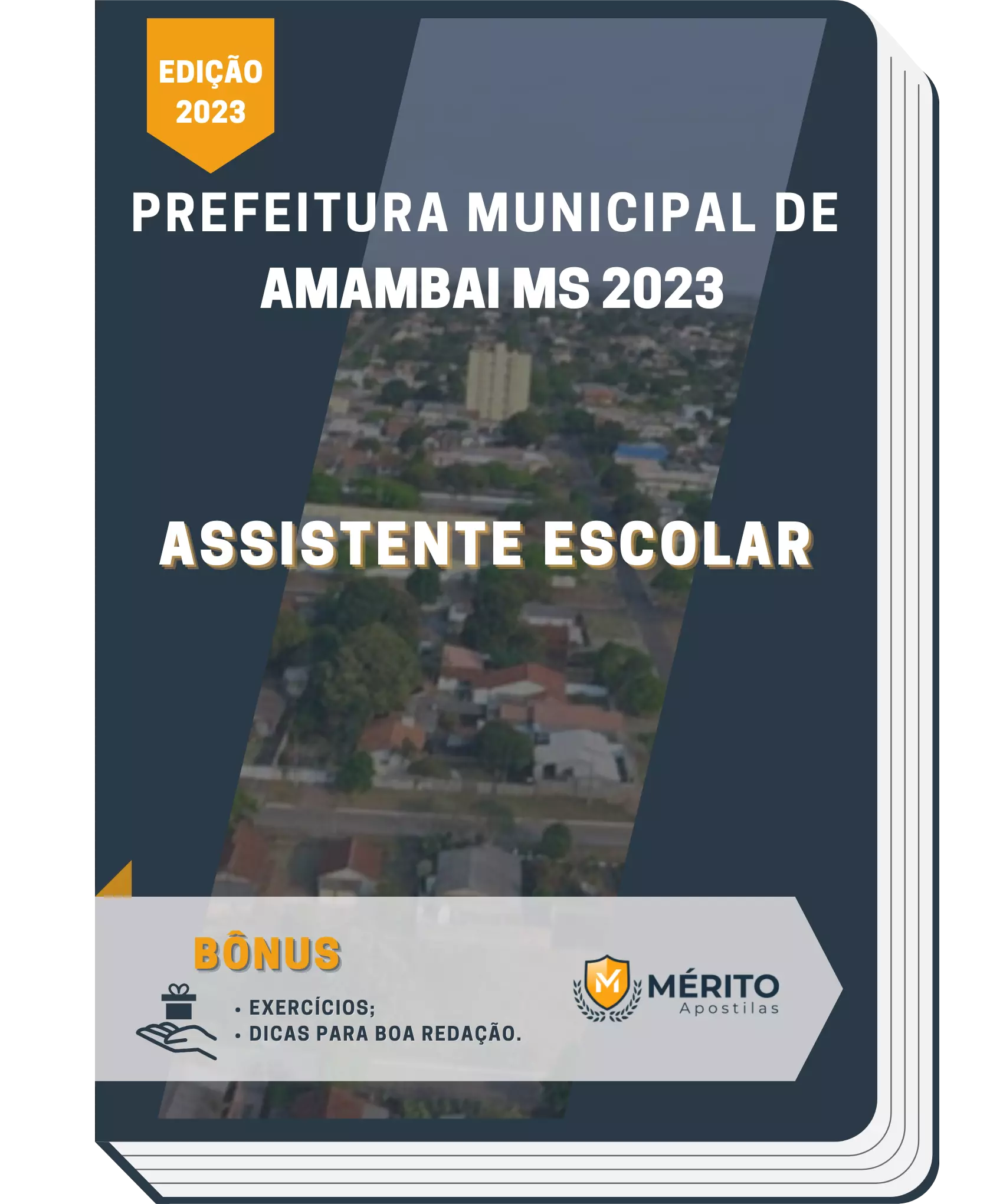 Apostila Assistente Escolar Prefeitura de Amambai MS 2023