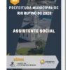 Apostila Assistente Social Prefeitura de Rio Rufino SC 2023