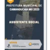 Apostila Assistente Social Prefeitura de Camanducaia MG 2023