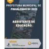 Apostila Assistente de Educação Prefeitura de Pinhalzinho SC 2023