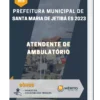 Apostila Atendente de Ambulatório Prefeitura de Santa Maria de Jetibá ES 2023