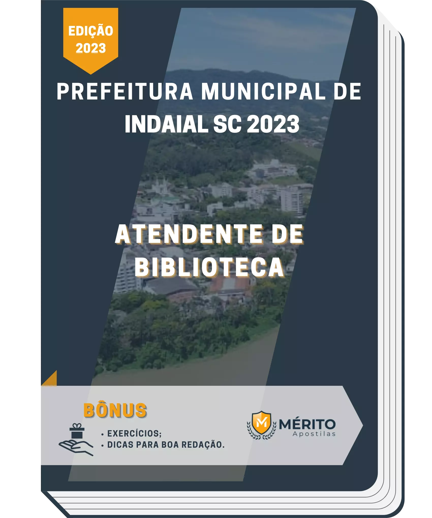 Apostila Atendente de Biblioteca Prefeitura de Indaial SC 2023