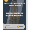 Apostila Auditor Fiscal da Receita Municipal Prefeitura de Andirá PR 2023