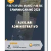 Apostila Auxiliar Administrativo Prefeitura de Camanducaia MG 2023