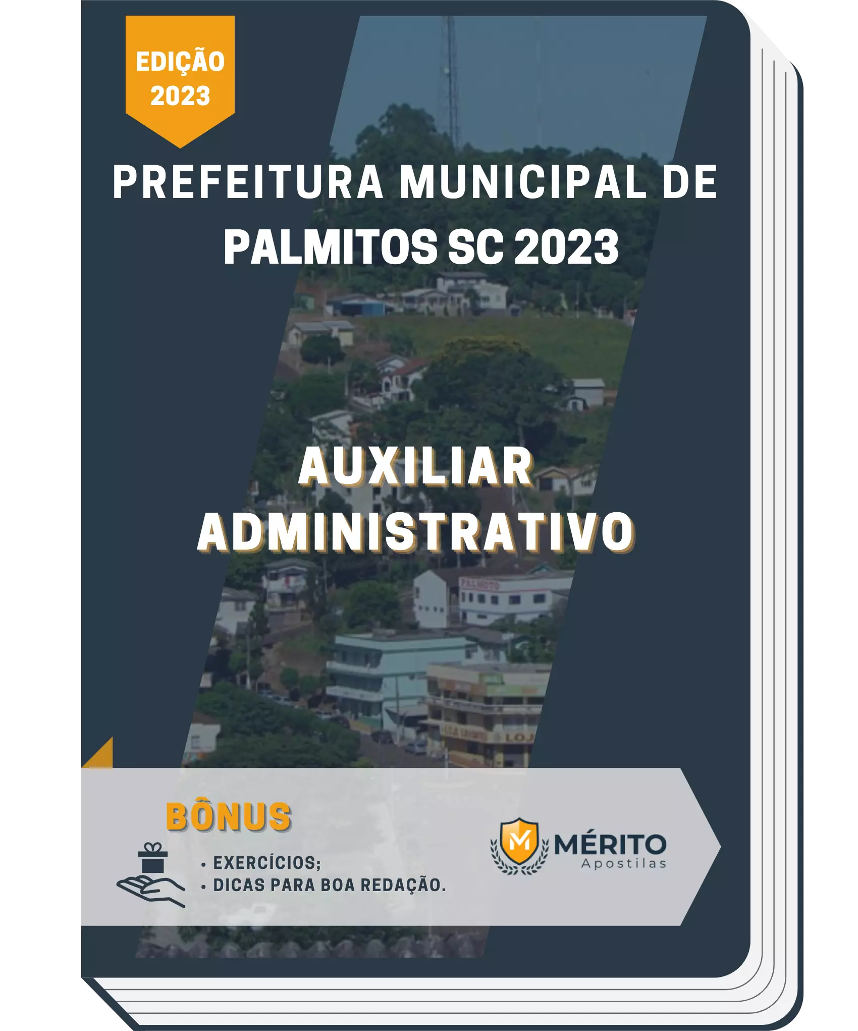 Apostila Auxiliar Administrativo Prefeitura de Palmitos SC 2023