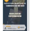 Apostila Auxiliar De Enfermagem Prefeitura de Camanducaia MG 2023