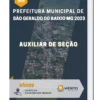 Apostila Auxiliar De Seção Prefeitura de São Geraldo do Baixio MG 2023