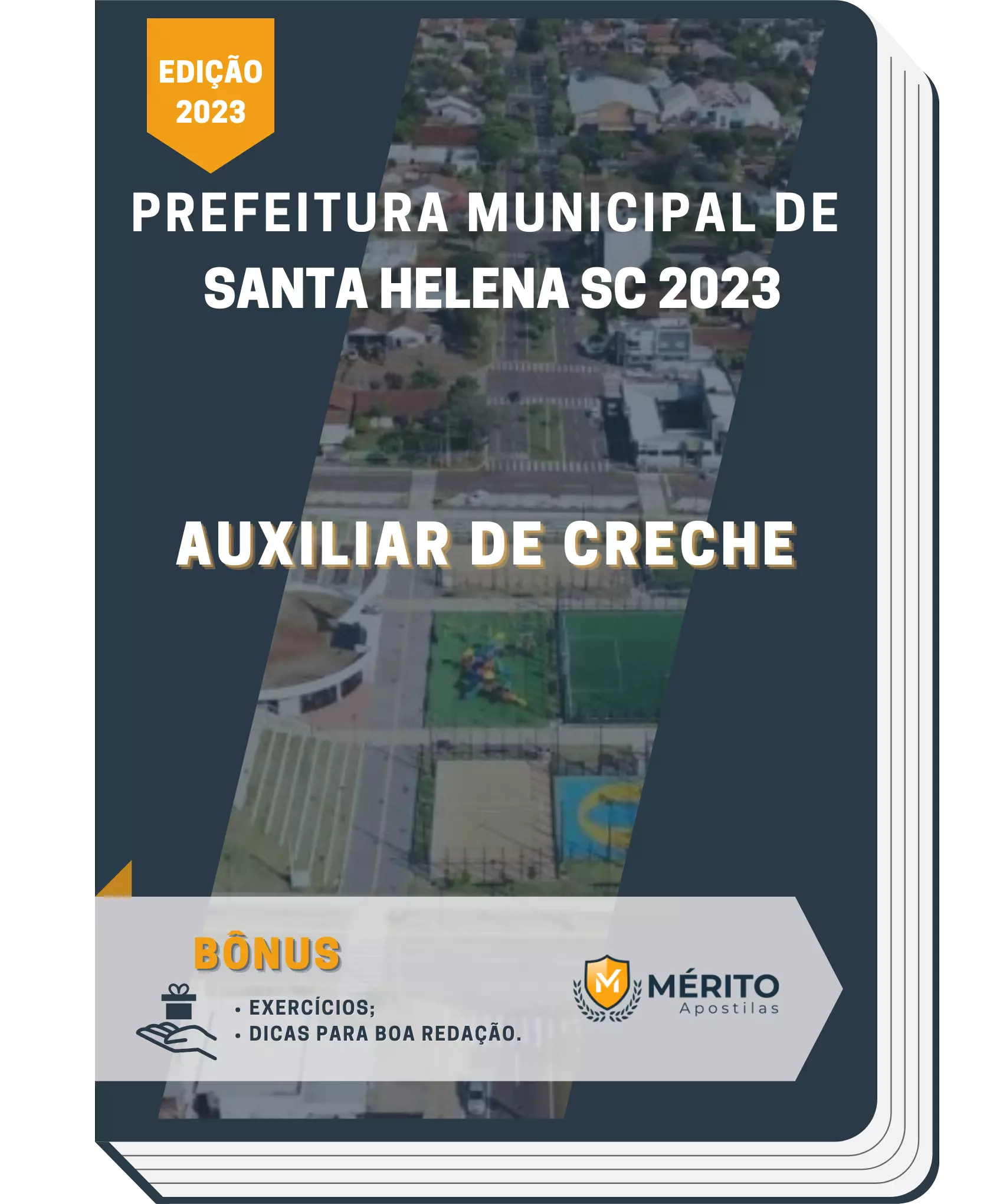 Apostila Auxiliar de Creche Prefeitura de Santa Helena SC 2023