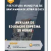 Apostila Auxiliar de Educação Especial 25 horas Prefeitura de Santa Maria de Jetibá ES 2023